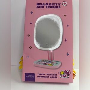Hello Kitty & Friends Vacay-Theme Pink LED Makeup Mirror
